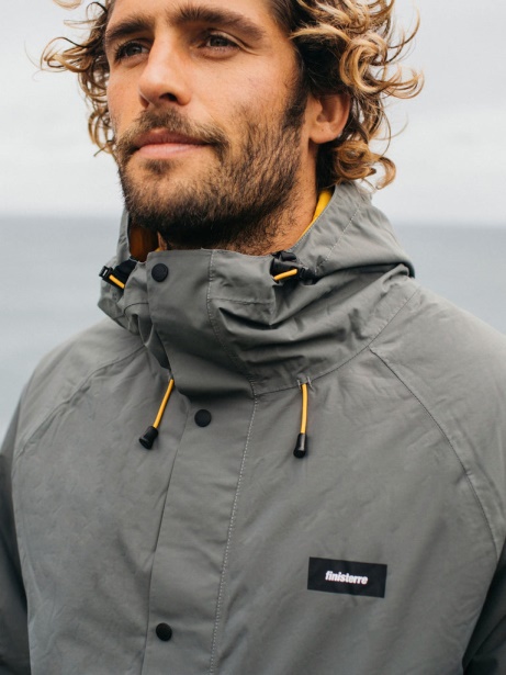 Finisterre Stylish Charcoal Borealis Waterproof Jacket