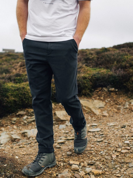 Navy Finisterre Stylish Koerner Trouser
