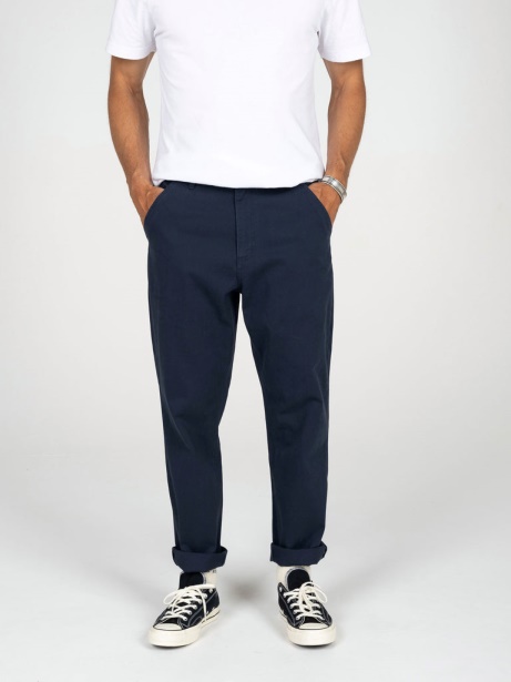 Navy Finisterre Stylish Koerner Trouser