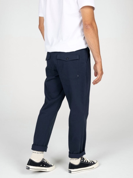 Navy Finisterre Stylish Koerner Trouser