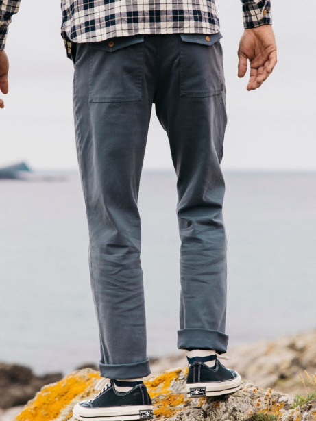 Koerner Trouser Finisterre Stylish Airforce Blue
