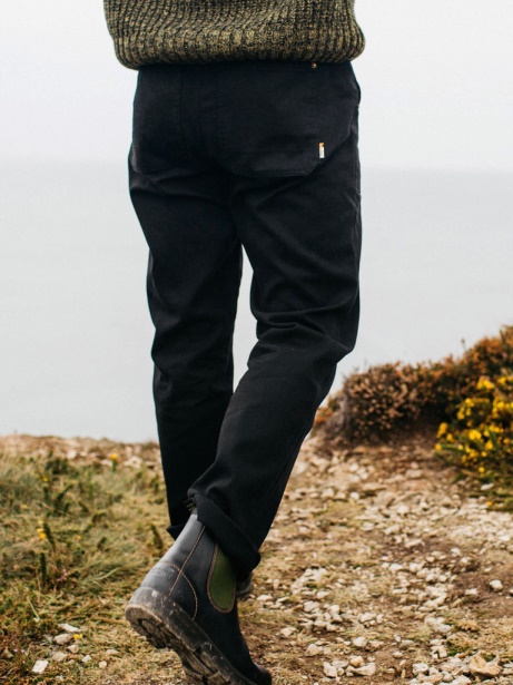 Black Finisterre Stylish Basset Trouser
