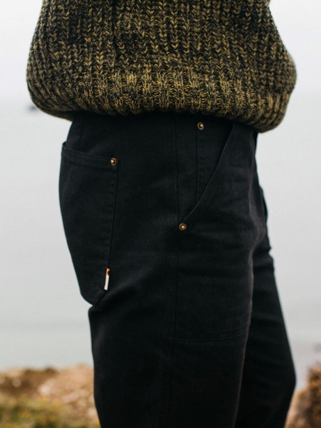 Black Finisterre Stylish Basset Trouser