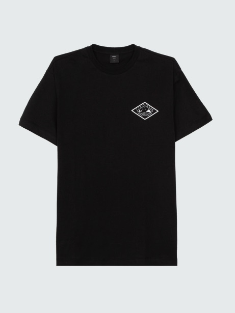 Finisterre Stylish Black Diamond Logo T-Shirt