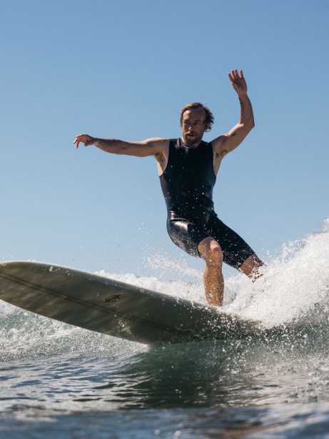 Nieuwland 2e Yulex Sleeveless Shorty Wetsuit Black Finisterre Stylish