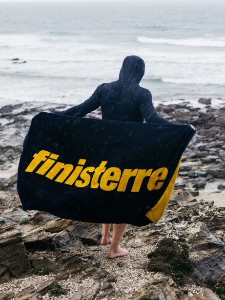 Finisterre Stylish Navy/Saffron Finisterre Stylish Towel