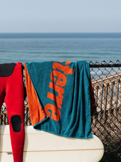 Finisterre Stylish Finisterre Stylish Towel Deep Teal/Chilli