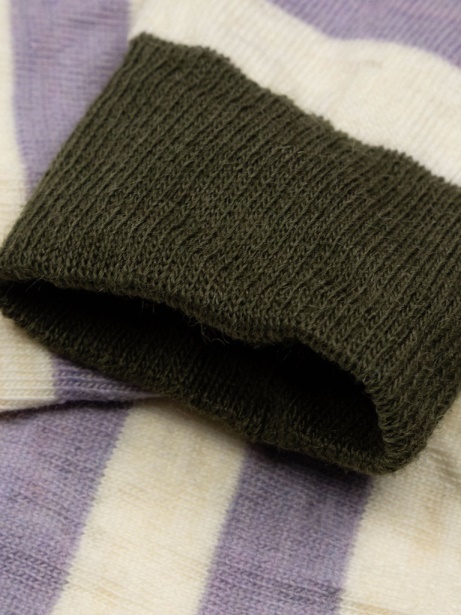 Finisterre Stylish Khaki/Ecru/Heather Last Long Original Sock