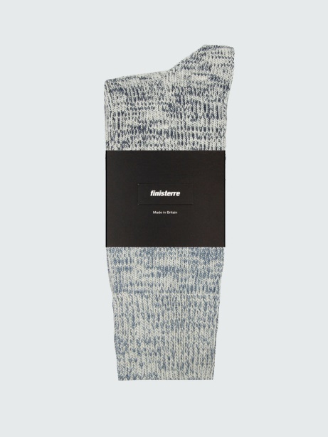 Lodrik Contrast Sock Finisterre Stylish Navy Marl/Storm Blue Marl