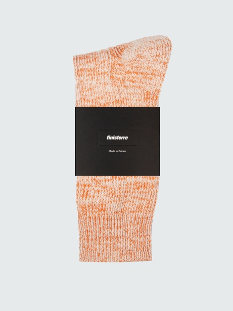 Finisterre Stylish Dark Flame Marl Kelson Sock