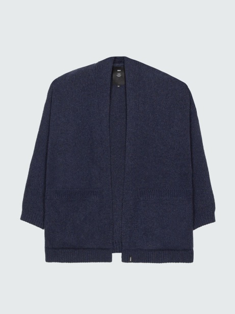 Eyre Knit Cardigan Finisterre Stylish Indigo