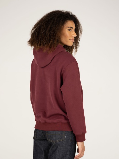 Finisterre Stylish Dark Burgundy Zawn Hoodie