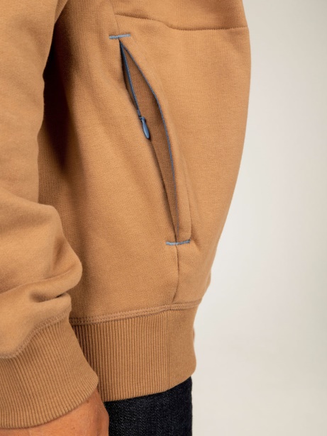 Zawn Hoodie Almond Finisterre Stylish