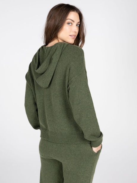 Dark Olive Fossey Hoodie Finisterre Stylish