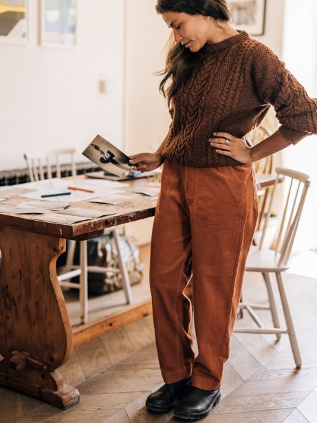 Copper Finisterre Stylish Yarrel Cord Trouser