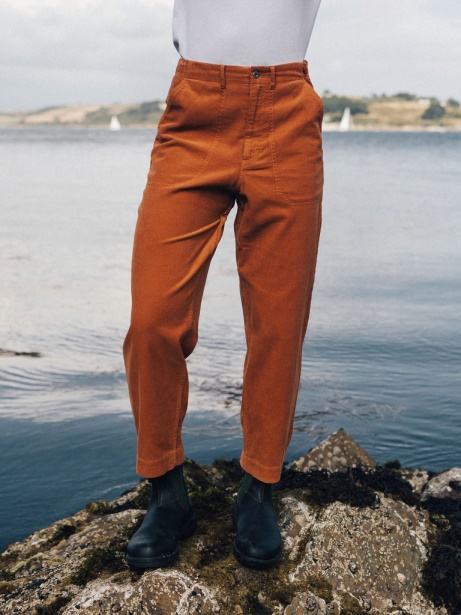Copper Finisterre Stylish Yarrel Cord Trouser