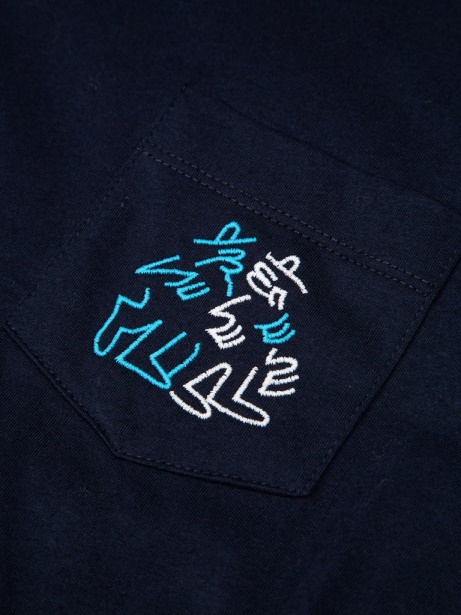 Finisterre Stylish Women's Lucas Beaufort Finisterre Stylish Short Sleeve T-Shirt Navy