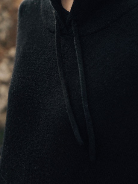 Fossey Hoodie Black Finisterre Stylish