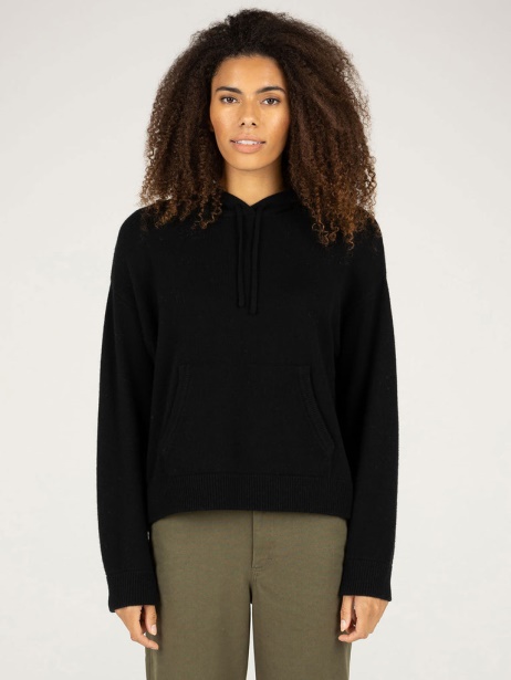 Fossey Hoodie Black Finisterre Stylish