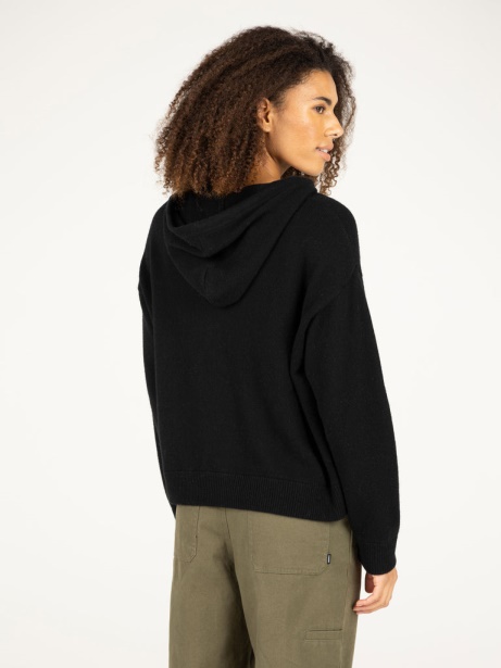 Fossey Hoodie Black Finisterre Stylish