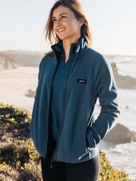 Finisterre Stylish Kingfisher Penmere Full Zip Fleece