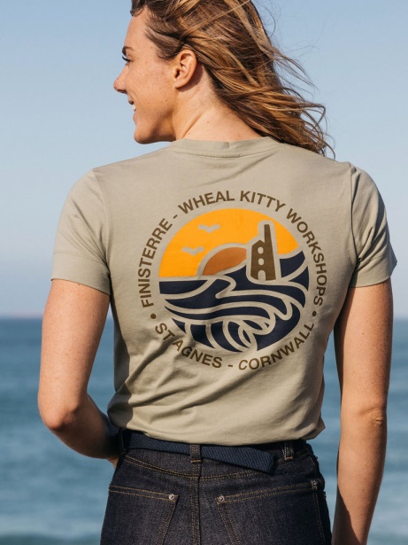 Finisterre Stylish Biscay Kitty T-Shirt