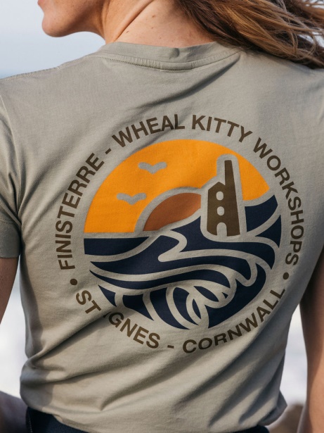 Finisterre Stylish Biscay Kitty T-Shirt