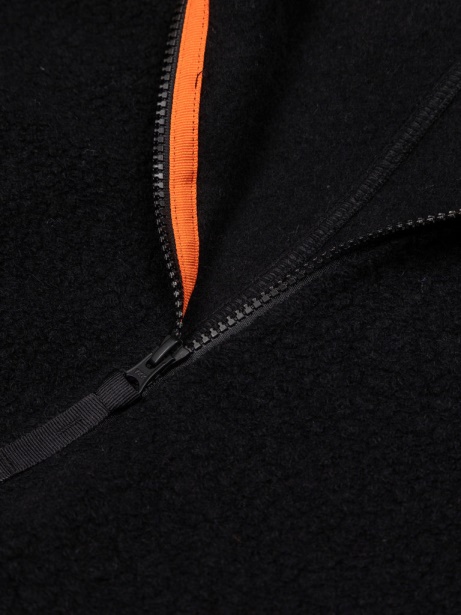 Finisterre Stylish Black Budock Fleece Jumpsuit