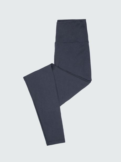 Finisterre Stylish Navy Vela Bamboo Cropped Legging