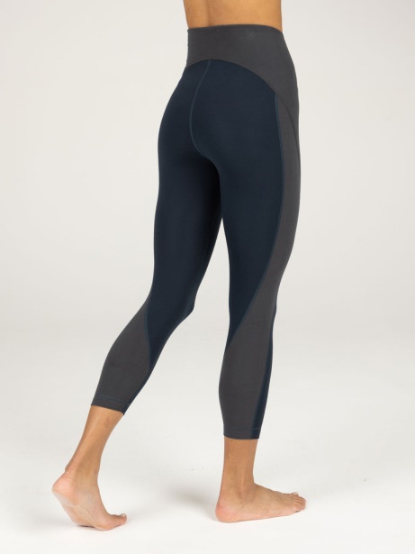Finisterre Stylish Zonda Cropped Legging Navy/Charcoal