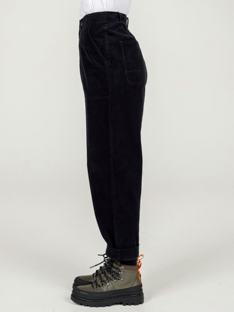 Navy Finisterre Stylish Yarrel Cord Trouser