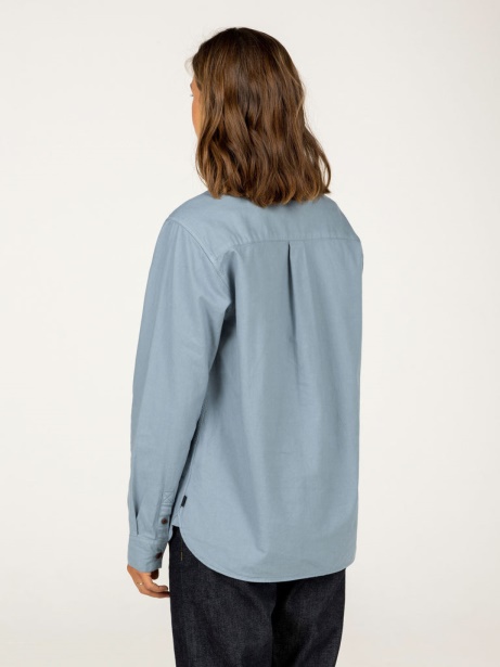 Wren Shirt Finisterre Stylish Blue Steel