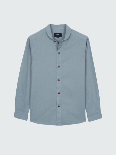 Wren Shirt Finisterre Stylish Blue Steel