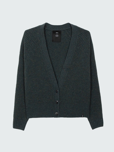 Slate Grey Finisterre Stylish Mora Knit Cardigan