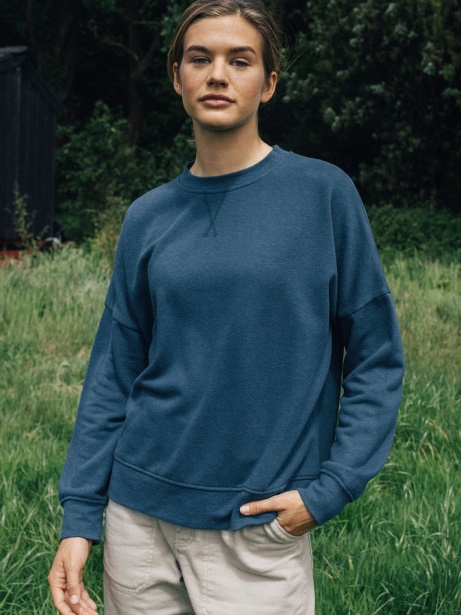 Finisterre Stylish Kingfisher Patterson Sweatshirt