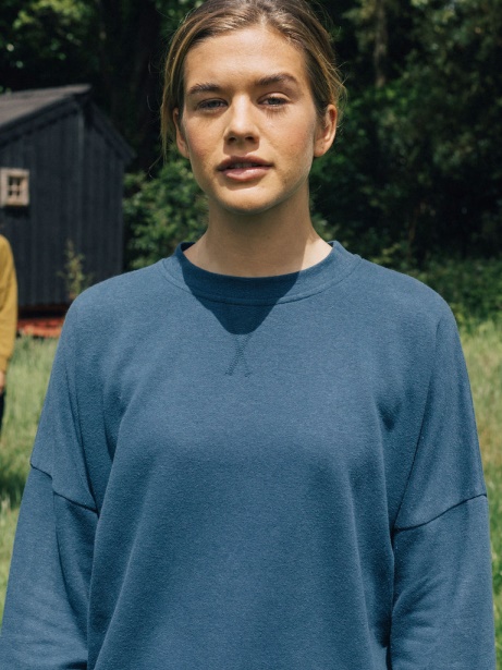 Finisterre Stylish Kingfisher Patterson Sweatshirt