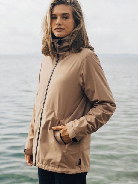 Almond The Rainbird Waterproof Jacket Finisterre Stylish
