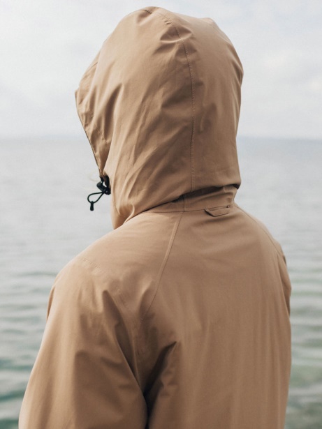 Almond The Rainbird Waterproof Jacket Finisterre Stylish