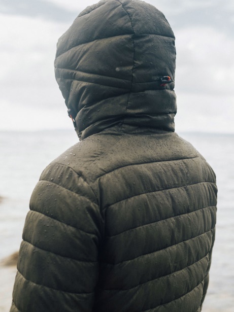 Nimbus Insulated Jacket Dark Olive Finisterre Stylish