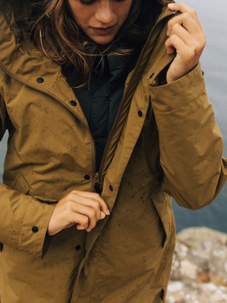 Fortis Waterproof Parka Jacket Finisterre Stylish Breen