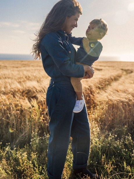 Airforce Blue Moffat Boilersuit Finisterre Stylish