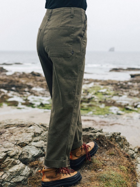 Dark Olive Finisterre Stylish Moffat Trouser
