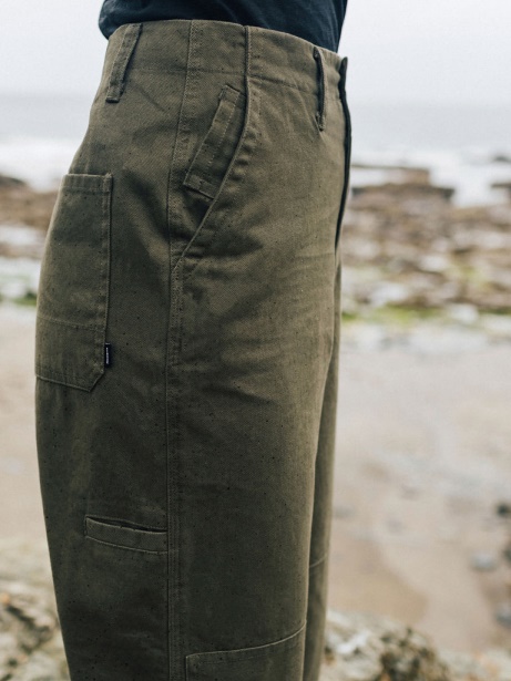 Dark Olive Finisterre Stylish Moffat Trouser