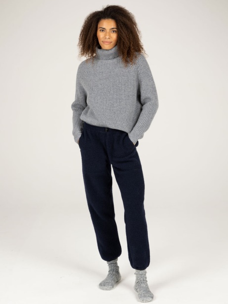 Finisterre Stylish Navy Budock Joggers