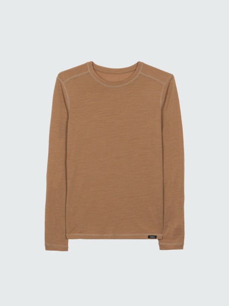 Finisterre Stylish Zephyr Merino Wool Base Layer Almond