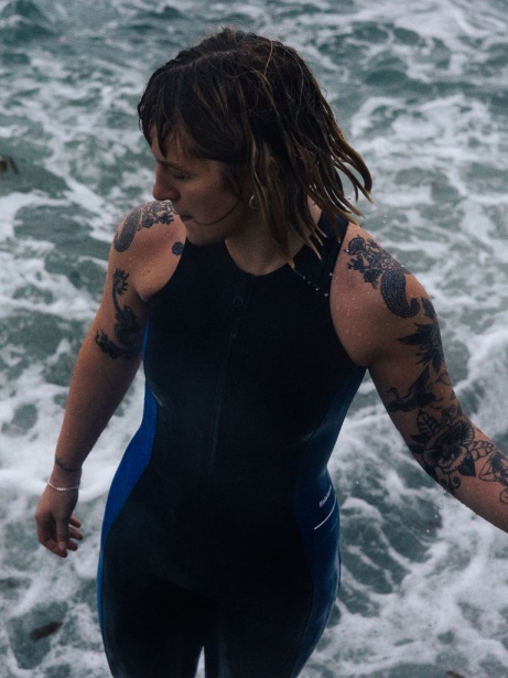 Nieuwland 2e Yulex Long Jane Swimsuit Ink/Lapis Finisterre Stylish