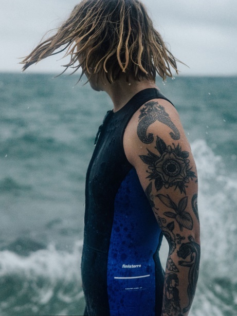 Nieuwland 2e Yulex Long Jane Swimsuit Ink/Lapis Finisterre Stylish