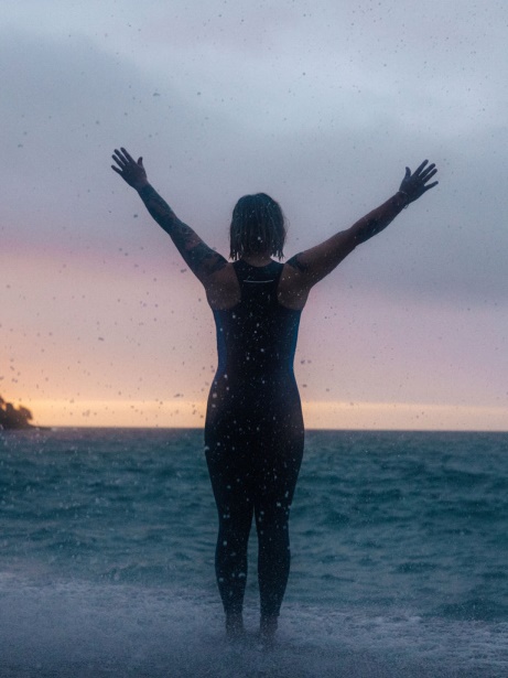 Nieuwland 2e Yulex Long Jane Swimsuit Ink/Lapis Finisterre Stylish