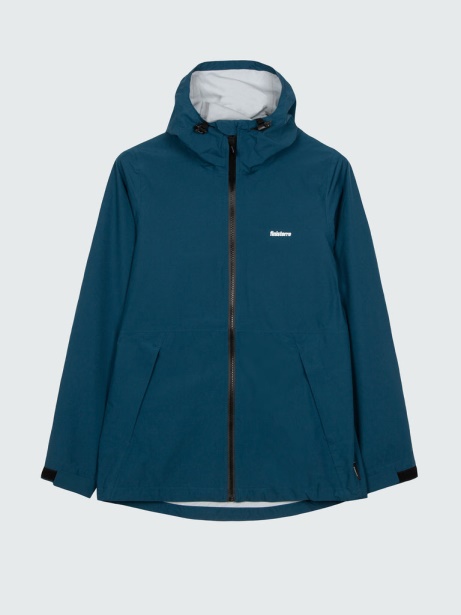 Finisterre Stylish Kingfisher Blue The Rainbird Waterproof Jacket
