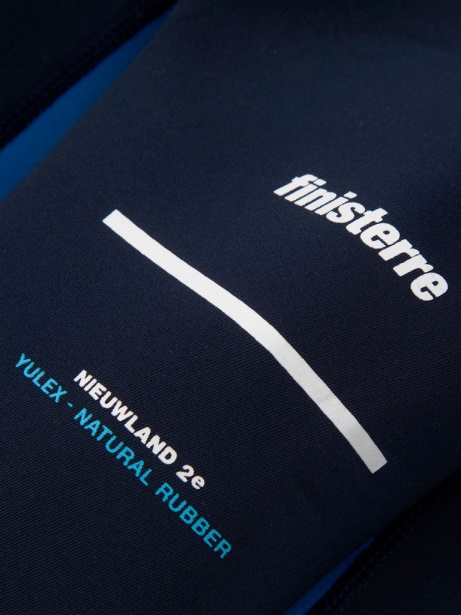 Ink/Lapis Nieuwland 2e Yulex Long Sleeve Swimsuit Finisterre Stylish